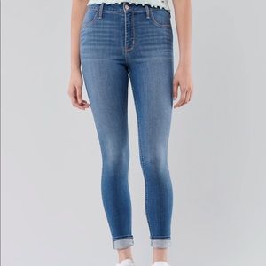High rise skinny Jean legging